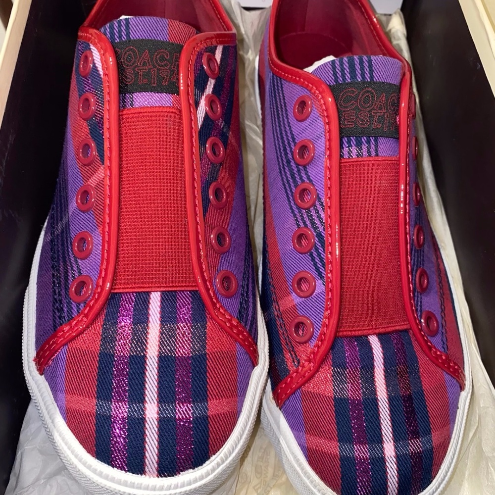 Authentic COACH slip-on sneakers